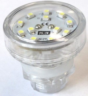 D: E-10 UFO strobo LED 24 VAC