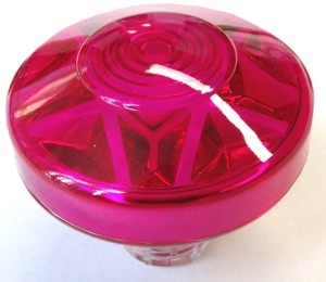 H: E-14 UFO LED 240 VAC, pink